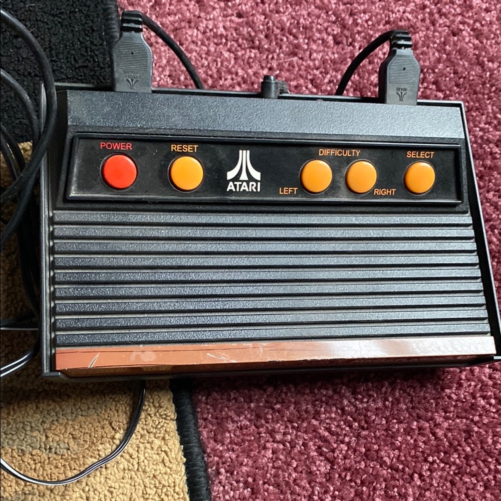 Black and Orange Classic Console